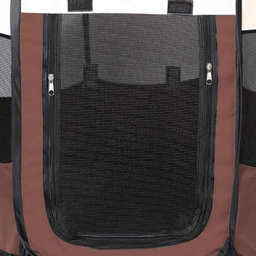 Kojec dla psa/kota 74x74x43cm - brązowy na Arena.pl