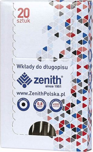 Wkład Zenith 4 Czarny 0,8Mm  (20) 3231 na Arena.pl