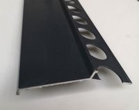 Profil aluminiowy balkonowy 85mm 2,5m okapnik lakierowany grafitowy RAL7016