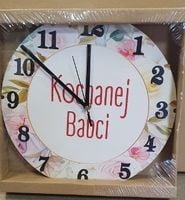 zegar ścienny 30cm Kochanej Babci