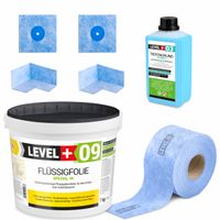 Folia w płynie 7kg Hydroizolacja na Zewnątrz Zestaw Taśma 5m Mankiet