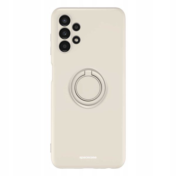Spacecase Silicone Ring Galaxy A13 4G Bone zdjęcie 7