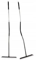 Grabie Pro 16-zębne metalowe 100 cm