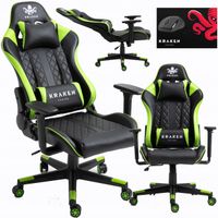 FOTEL BIUROWY OBROTOWY GAMINGOWY KRZESŁO DO BIURKA