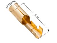 Konektor nieizolowany tulejka 2,9/18mm 100szt.