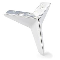 NOGA MEBLOWA METALOWA SKOŚNA H 135 MM - wy01884.CR