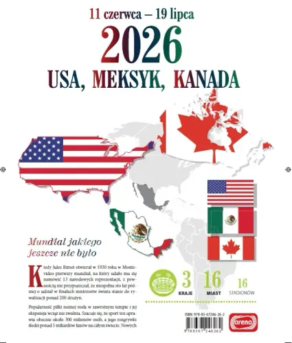 Mundial. Historia. Urugwaj 1930 - Argentyna 2022 na Arena.pl