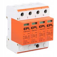 OGRANICZNIK OCHRONNIK PRZEPIĘĆ PRZEPIĘCIOWY 3-FAZ B+C T1 T2 4P 5kA AC
