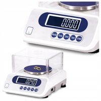 WAGA DO 600g ELEKTRONICZNA PRECYZYJNA JUBILERSKA LICZĄCA SZTUKI 0,01g LCD