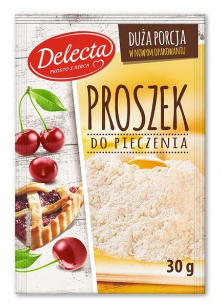 DELECTA Proszek do Pieczenia 30g zdjęcie 1