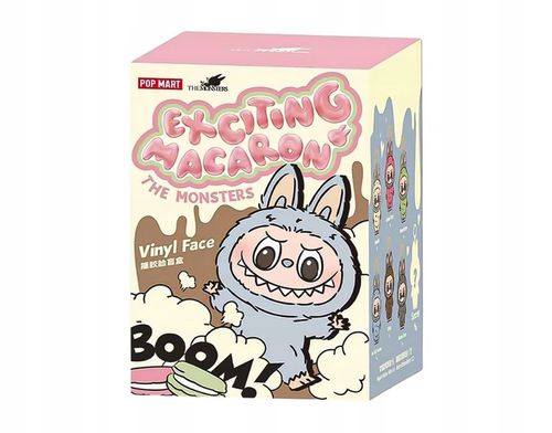 ORYGINALNE Pop Mart Labubu - The Monsters Tasty Macarons Vinyl Face Brelok na Arena.pl