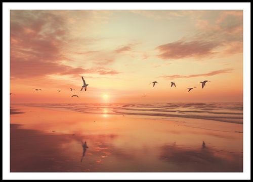 Plakat 100x70cm Spokojna Przystań na Arena.pl