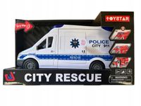 Auto Policja Bus światło, dźwię