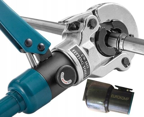 ZACISKARKA DO RUR PRASKA HYDRAULICZNA prasa OBROTOWA 8 MATRYC TH+U 10T na Arena.pl