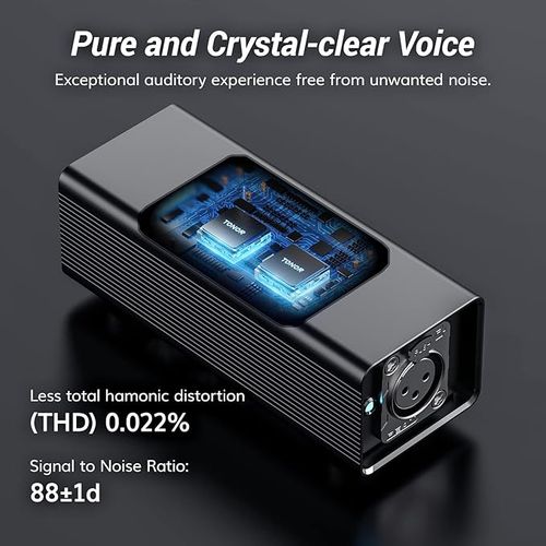 TONOR przedwzmacniacz mikrofonowy dynamiczny profesjonalny na Arena.pl