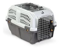 Transporter dla psa kota zwierząt IATA - SKUDO 1 OPEN MPS GREY 48x31x31cm