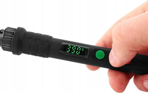 LUTOWNICA PRECYZYJNA KOLBOWA S801B 80W Z REGULACJĄ TEMPERATURY + AKCESORIA na Arena.pl