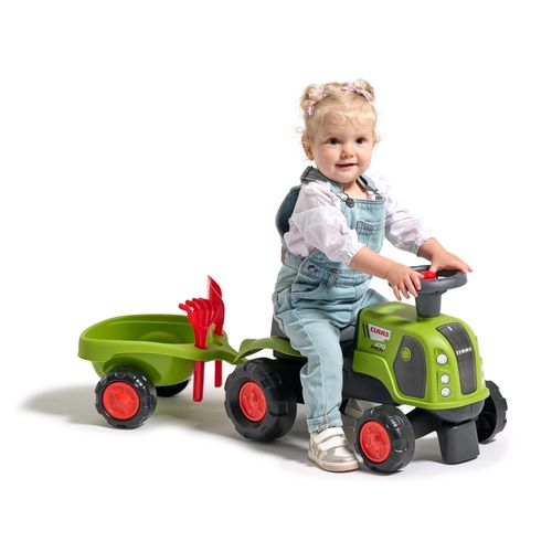 FALK Jezdzik Claas 470 Arion Zielony z Przyczep na Arena.pl