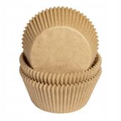 FOREMKI PAPILOTKI Naturalne Boho Kraft 50x30 mm 100 szt