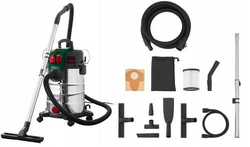 Odkurzacz PWD 30 C1 sucho mokro PARKSIDE 1500W gniazdo NAJMOCNIEJSZY na Arena.pl