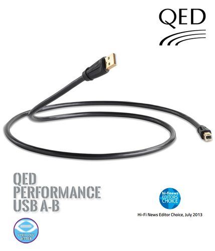 Kabel USB typ A - typ B QED QE6902 - 2m Kolor - 2m na Arena.pl