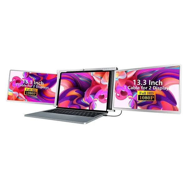 Monitor Extralink Dual Screen S300 13,3" Full HD IPS do laptopa zdjęcie 6