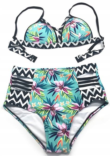 STRÓJ KĄPIELOWY BIKINI PUSH UP WYSOKI STAN / S zdjęcie 3