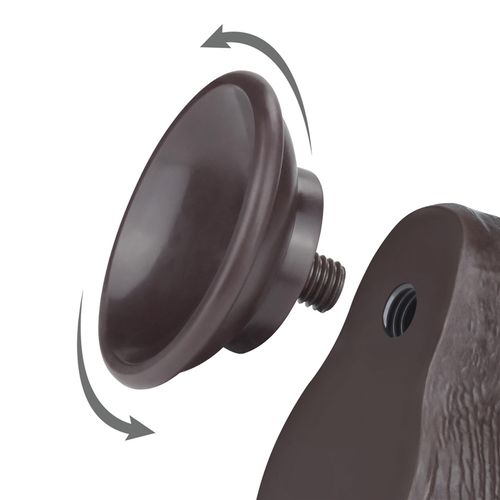 7.5'' sliding skin dual layer dong black na Arena.pl