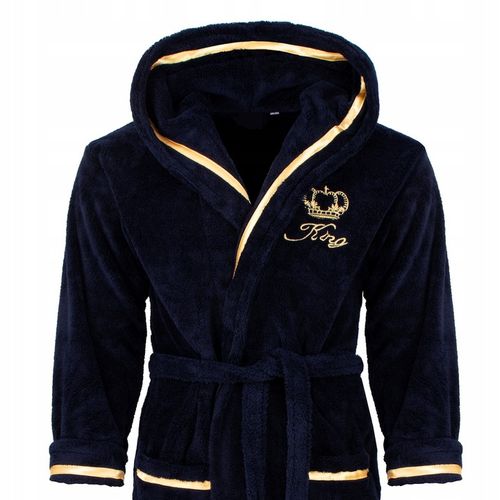 SZLAFROK Z KAPTUREM 2XL CIEPŁY GRUBY męski XXL super jakość na Arena.pl