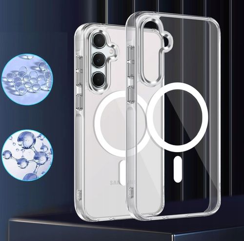 Etui Do SAMSUNG GALAXY A35 5G +Szkło WZMACNIANE 360° do MAGSAFE CLEAR CASE na Arena.pl