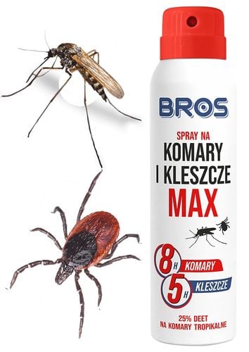 bros - spray na komary i kleszcze max 90ml - 1 szt. na Arena.pl