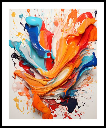Plakat 40x50cm Taneczne Fale na Arena.pl