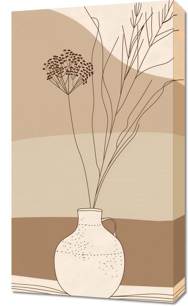 Obraz 40x70cm Kojący Wazon zdjęcie 1