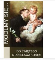 książeczka módlmy się do św. stanisława kostki