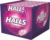 (x20) HALLS Forest Fruit 33,5g Cukierki