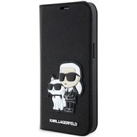 Karl Lagerfeld KLBKP14LSANKCPK iPhone 14 Pro 6.1" bookcase czarny/black