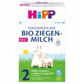 HiPP 2 Mleko następne z mleka koziego Bio po 6. m-cu 400g