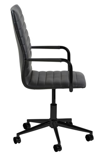 Fotel biurowy Winslow czarny/czarny na Arena.pl