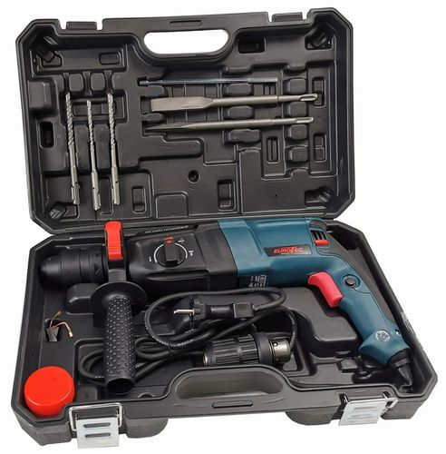 MŁOTOWIERTARKA WIERTARKA MŁOT UDAROWY 2600W SDS+ ZESTAW + WALIZKA MOCNA na Arena.pl