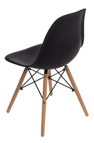 Krzesło Simplet P016W basic czarne na Arena.pl