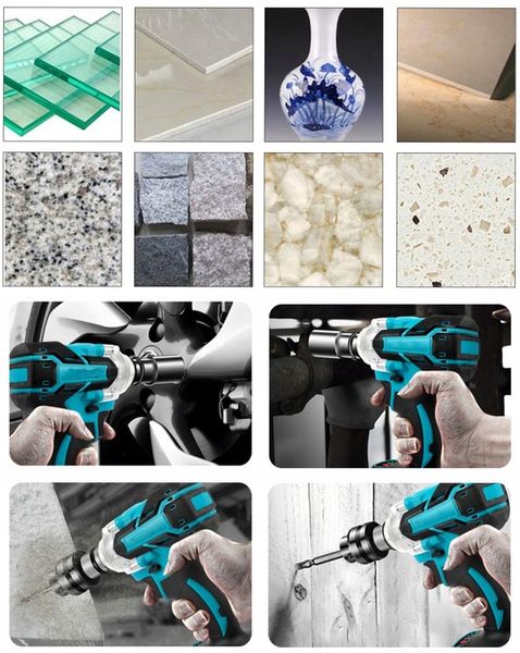 KLUCZ UDAROWY AKUMULATOROWY BEZSZCZOTKOWY DO MAKITA 18V 650NM 1/2'' 5500mAh zdjęcie 13