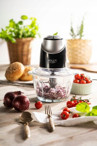 ROZDRABNIACZ ADLER AD4082 DO WARZYW, OWOCÓW I ORZECHÓW ZE SZKLANĄ MISĄ na Arena.pl