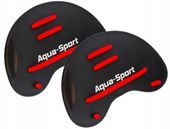 Wiosełka treningowe do pływania na palce z gumką