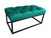 Ławka CHESTERFIELD LOFT MG20 pufa podnóżek metal