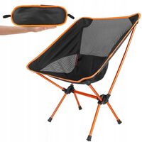 PRZENOŚNE KRZESŁO KEMPINGOWE, KRZESŁO SKŁADANE NA ZEWNĄTRZ PIKNIKI RYBACKIE