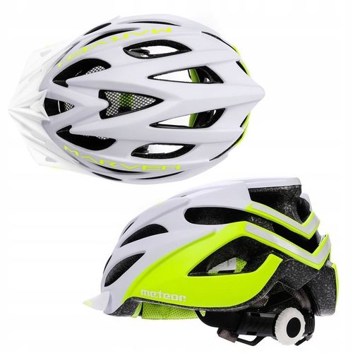 KASK ROWEROWY REGULOWANY METEOR MARVEN M 55-58cm siatka otwory wentylacyjne na Arena.pl
