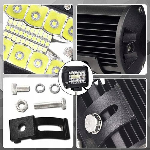 Lampa Robocza LED BAR 120W Halogen Reflektor Naświetlacz Do Ciągnika Mocny na Arena.pl