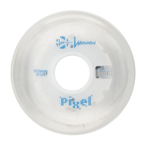 Zestaw 4 kółek Luminous 80mm/85A Pixel Clear Vortex Blue LED na Arena.pl