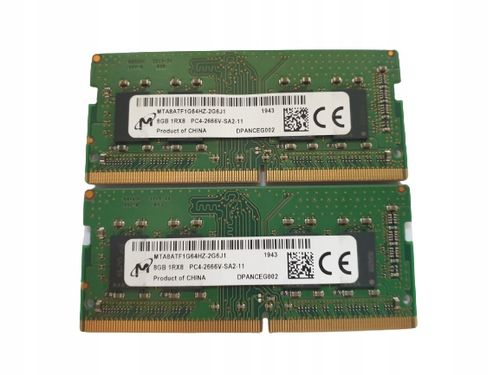 PAMIĘĆ 16GB 2X8GB DDR4 SO-DIMM PC4 2666V 21300S na Arena.pl