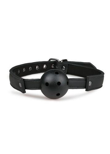 Knebel-Ball Gag With Pvc Ball - Black na Arena.pl